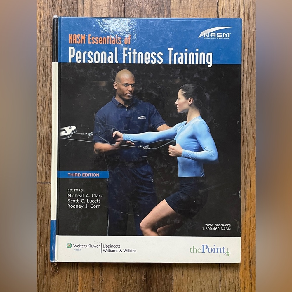 NASM Essentials Of Personal Fitness Training Third Ed. Book
